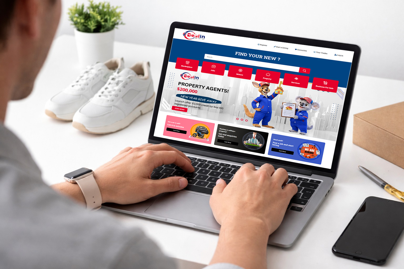 Australian seller writing a product description for an online listing