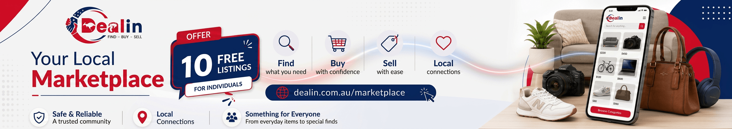 List your product on Dealin – $49 special offer to connect with local customers in Australia