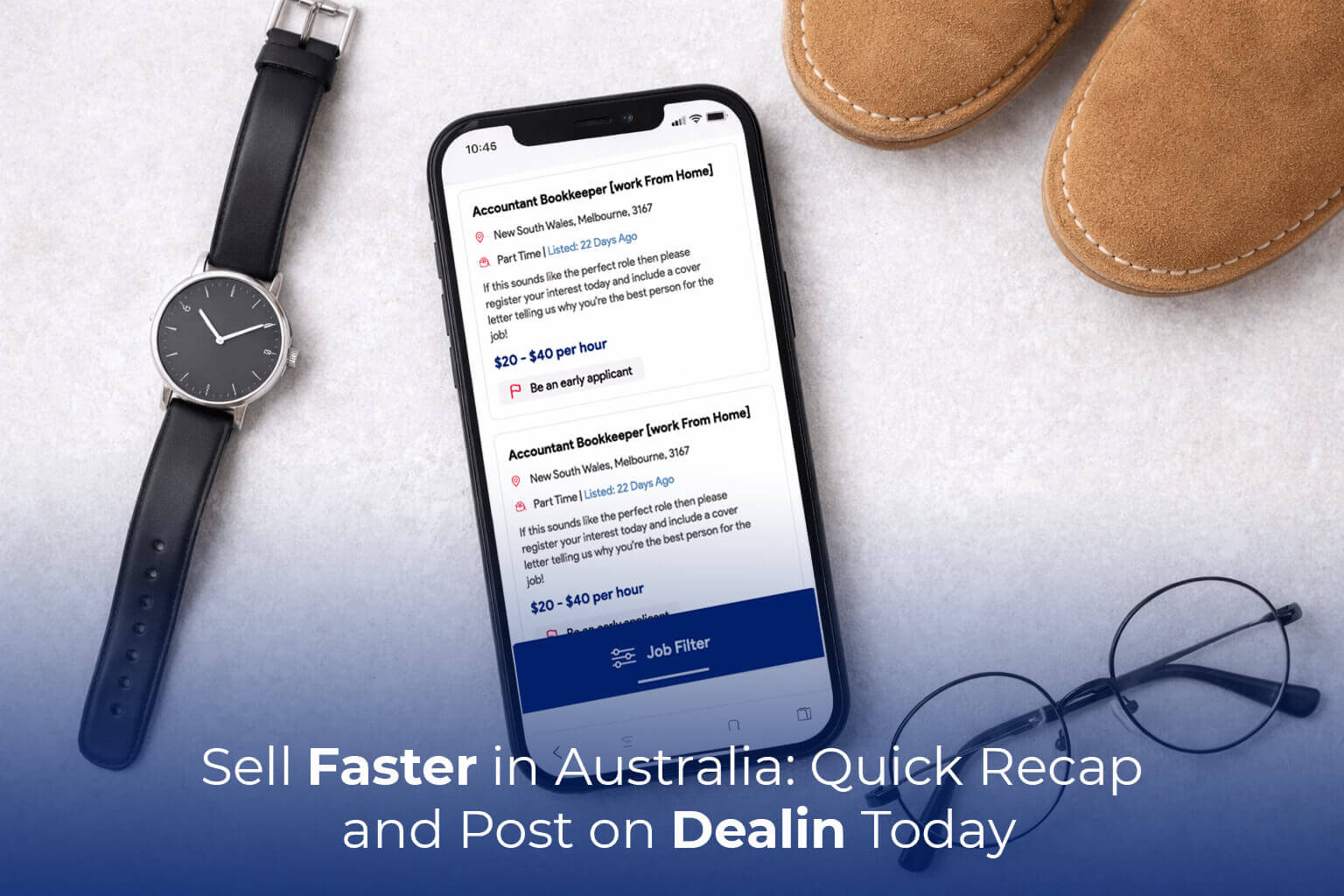 Posting an item online on Dealin in Australia